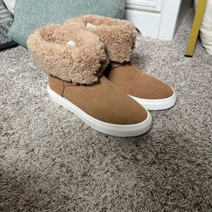 UGG Suede Chesnut Alameda Cuffable Boots